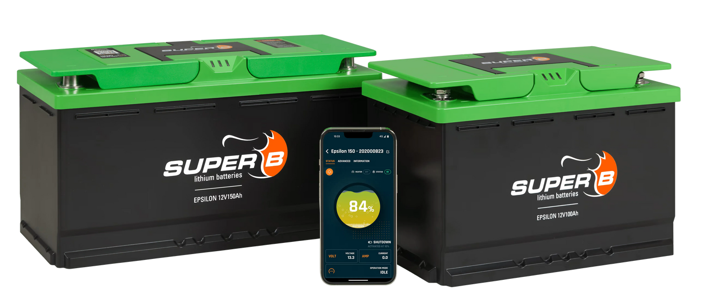 Batterie Lithium Super B Epsilon 12V 100Ah