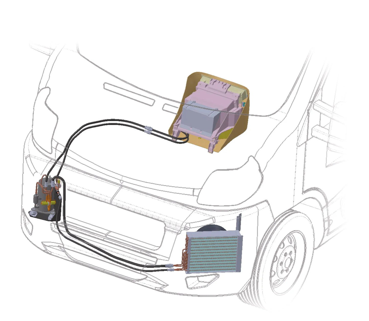 Climatiseur Chauffage Teleco Ultra Comfort 6000 pour FIAT & PSA