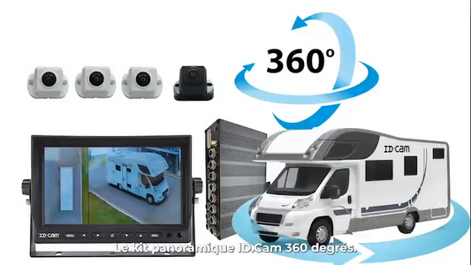Kit 360° ID.Cam moniteur 10"