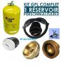 Kit Une Bouteille Gpl Reservoir Rechargeable Gaslow 12l/ / 6kg Luxe