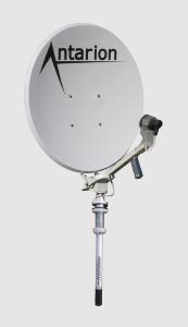 Antenne satellite manuelle + démodulateur TNT