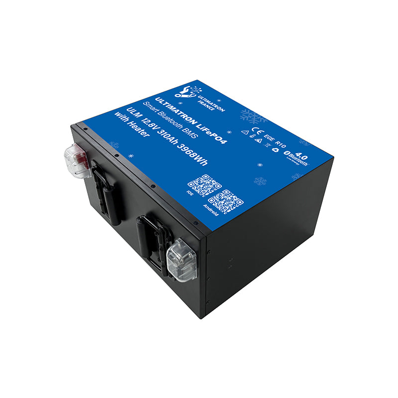 Batterie Lithium Ultimatron 310H ah 12v Rabaissée sous le siège avec réchauffeur
