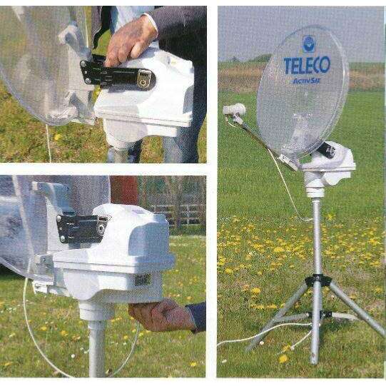 Antenne Automatique Teleco Activsat 85cm Smart Sur Trépied
