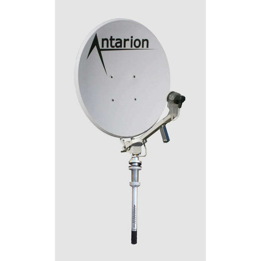 Antenne Satellite Manuelle + Démodulateur Tnt