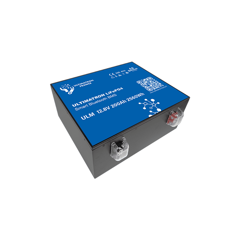 Batterie Lithium Ultimatron 200ah 12v Rabaissée sous le siège