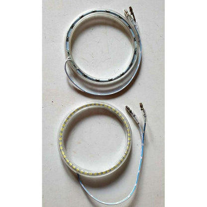 Feu De Jour Cercle A Leds Pour Fiat Ducato Boxer Jumper (Paire)