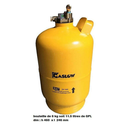 Une Bouteille Gpl Reservoir Seule Rechargeable Gaslow 12l